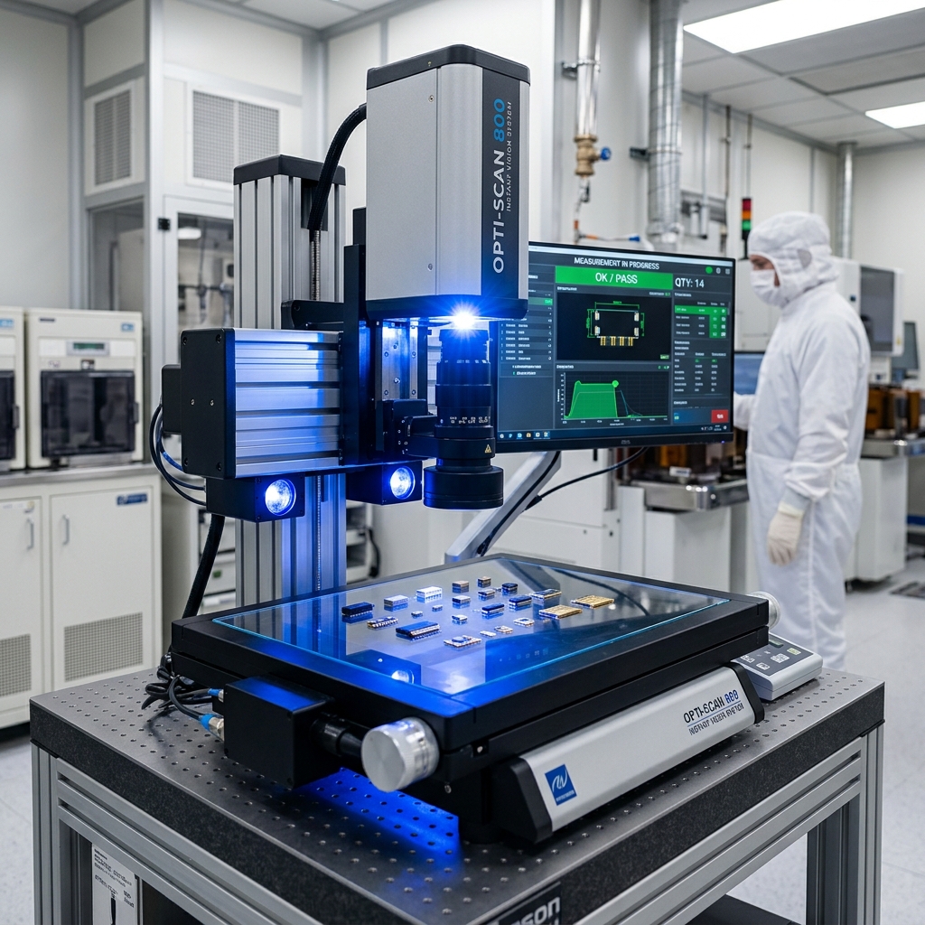 Flash Measuring Machine View